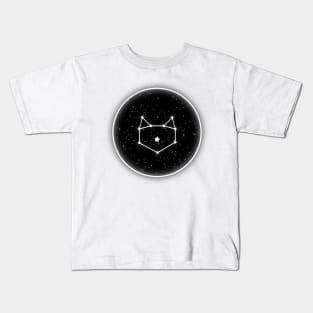 Kitty Constellation Kids T-Shirt